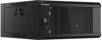 Lanberg 19" 4U 570X600 Schnellverschluss-Rack (Schwarz Flat Pack) Wffa-5404-10S