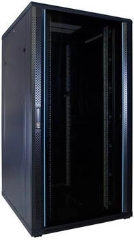 DSIT Danicom - 32 HE 19” mit Glastür (BxTxH) 800 x 1000 x 1600mm (DS8032)