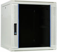 DSIT 12 HE Serverschrank, Wandgeh&auml;use mit Glast&uuml;r, Wei&szlig; (BxTxH) 600 x 600 x 635mm