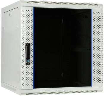 DSIT Danicom - 12 HE Wandgeh&auml;use mit Glast&uuml;r Wei&szlig; (BxTxH) 600 x 600 x 635mm (DS6612W)