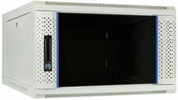 DSIT 6 HE Serverschrank, Wandgeh&auml;use mit Glast&uuml;r, Wei&szlig; (BxTxH) 600 x 600 x 368mm