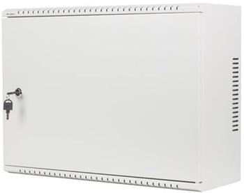 Lanberg WAF1-5203-04-00S Wandmontiertes Regal 3U 60 kg Sperrschloss Ablageschienen 9,3 kg