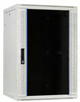 DSIT 22 HE Serverschrank, Wandgeh&auml;use mit Glast&uuml;r (BxTxH) 600 x 600 x 1100mm wei&szlig;