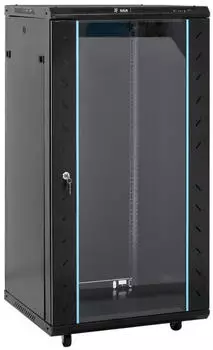 vidaXL Netzwerkschrank 22U 19" IP20 schwarz 60x60x120cm (3307633)
