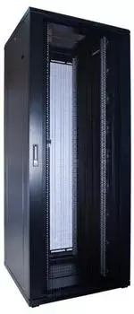 DSIT Serverschrank 42HE 19" 800x800x2000mm perforierte T&uuml;ren schwarz (DS8842PP)