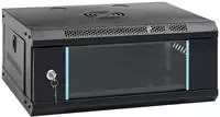 vidaXL Netzwerkschrank mit Speicher Black 530 x 400 x 210 mm Stahl