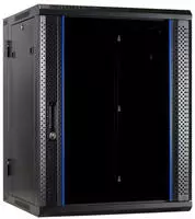 DSIT 22 HE Serverschrank, wendbares Wandgeh&auml;use mit Glast&uuml;r (BxTxH) 600 x 600...