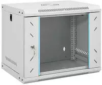 vidaXL Netzwerkschrank mit Speicher Grey 530 x 400 x 450 mm Stahl