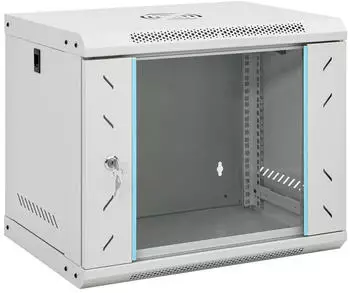 vidaXL Wand-Netzwerkschrank 9U 19" IP20 53x40x45cm (30261)