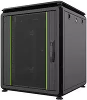LOGON RDL12U66BL Rack autonom, 12 U 600 kg, Schwarz &ndash; Regale (600 kg,...