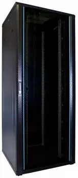 DSIT Serverschrank 19" 47 HE, 800x800x2260mm, Glast&uuml;r, schwarz (DS8847)