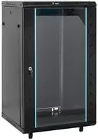 vidaXL 18U Netzwerkschrank auf Rollen 19" IP20 60x60x100 cm