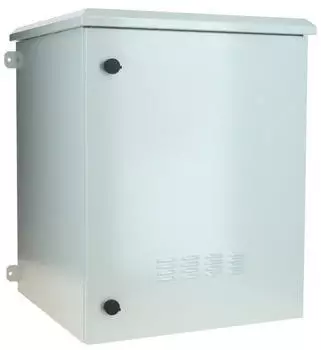 DSIT 19" Outdoor-Serverschrank zur Wandmontage 15HE, 600x600x770mm, IP55, wei&szlig; (DS6615-OUT)