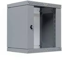 EFB Elektronik 19 Wandgeh&auml;use X-Rack mit Glast&uuml;r 400-600mm grau - Wandgeh&auml;use