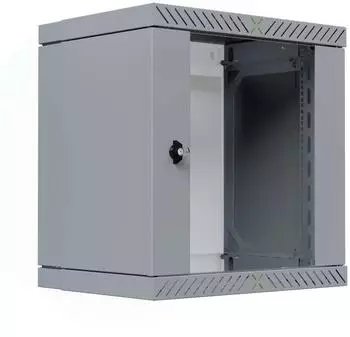EFB-Elektronik X-Rack 19" Wandgeh&auml;use 12HE, Glast&uuml;r, grau (WGX-1206GR.G1)