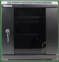 Televes Wand-/Bodenschrank 10z MSR106M 6U (+2U extra) 533104