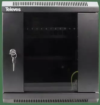 Televes MSR106M Wand-/Bodenschrank 10" 6U (+2U) (533104)