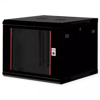 Roline Basic Plus 19-Zoll Wandgeh&auml;use 9HE, 600x600mm, schwarz (26.21.0290)