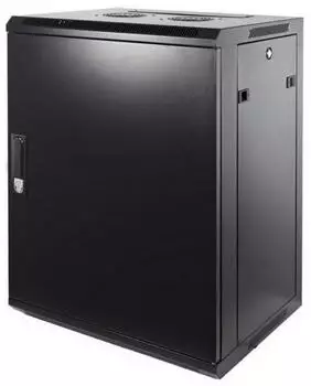 DSIT Netzwerkschrank 19" Wandmontage 15HE 600x600x770mm Metalltür (DS6615M)