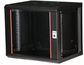 Equip Pro Mount Netzwerkschrank 19" 9HE 600x450mm schwarz (EPM-09-6045-B-CBAA)