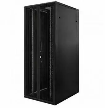 DSIT Serverschrank 19" 42HE, perforierte Doppelfl&uuml;gelt&uuml;ren, 800x1200x2000mm (DS8242DD)