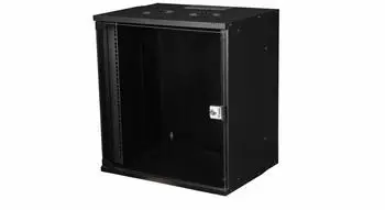 Equip Eco Mount 19" Wandschrank 12HE 540x400mm schwarz (EWM-12-5440-B)
