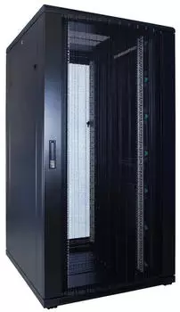 DSIT Serverschrank 19" 32HE 800x1200x1600mm perforierte Frontt&uuml;r schwarz (DS8232PP)