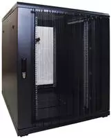 DSIT 12 HE, kleiner Serverschrank, mit perforierter Frontt&uuml;r (BxTxH) 800 x...