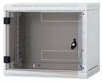 InLine RUA 19" Wandschrank 12HE 600x595mm grau (RUA-12-AS6-CAX-A1)