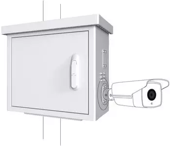 Lanview CCTV-Rack 600x300x550mm wei&szlig; (RCCTV002)