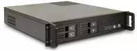 Inter-Tech IPC 2U-2504 - Rack-Montage - micro ATX - SATA - Hot-Swap - keine