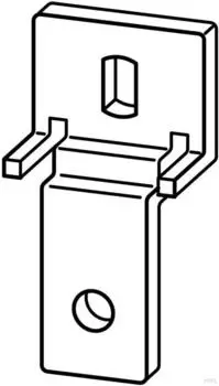 Eaton WBW100-ID Wandwinkel f&uuml;r CI-Geh&auml;use, T=100mm (084356)