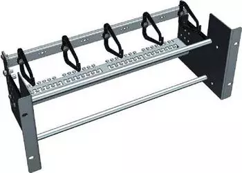 CobiNet Rangierverteiler 4HE 19"-Profil-Rundstange (120329)