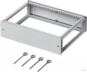Rittal >>PREIS NUR MIT CONRAD PRO MITGLIEDSCHAFT<< // VX 8618.521 8618521 Aufsatzmodul (B x H) 1000 mm x 200 mm Stahlblech Grau 1 St.