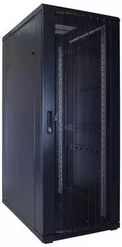 DSIT 19" Serverschrank 32HE 600x1200x1600mm perforierte Frontt&uuml;r schwarz (DS6232PP)