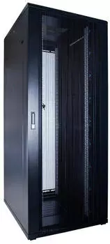 DSIT 19" Serverschrank 47HE 600x800x2200mm perforierte Frontt&uuml;r schwarz (DS6847PP)