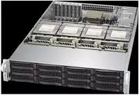 Supermicro 829HE1C4-R1K02LP Ablage schwarz metallic 1000 W PC-Geh&auml;use (Regal,