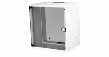 Equip Wandgeh&auml;use 19" 12U 540x400mm grau, Glast&uuml;r (EWM-12-5440-G)
