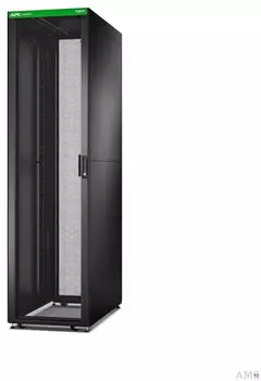 APC EasyRack 600mm/48HE/1200mm mit Dach, Seitenwand, Rollen, schwarz (ER6822)