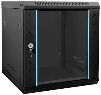 vidaXL Netzwerkschrank mit Speicher schwarz 53x60x60cm Stahl (42017656)