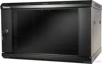 Televes Wandverteiler 19", 6-fach, schwarz (533105)