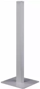 Rittal >>PREIS NUR MIT CONRAD PRO MITGLIEDSCHAFT<< // CP 6112.500 Stands&auml;ule Stahl Hellgrau (L x B x H) 80 x 160 x 1150 mm 1 St. Piece