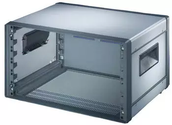 Schroff Comptec 19"-Geh&auml;use 6HE, 400mm tief, Stahl (10225615)