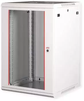 Roline 19" Wandgeh&auml;use Basic Plus 18HE, 600mm Tiefe, grau (26.21.0133)