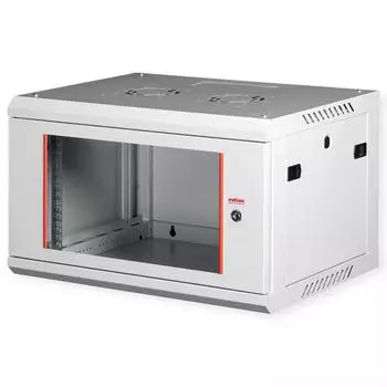 Roline Basic Plus 19" Wandgeh&auml;use 6HE, 600x450mm, grau (26.21.0123)