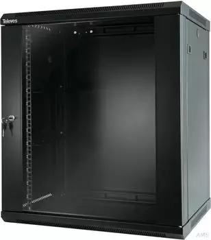 Televes MSR1915B Wandverteiler 19" 15+2HE 600x450mm schwarz RAL 9005 (533114)