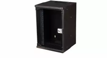 Equip Wandgeh&auml;use 10" 9U 300x300mm Glast&uuml;r schwarz (EWM-09-3030-B)