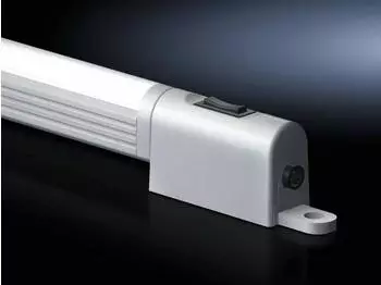 Rittal Systemleuchte LED 20 LEDs, 24V DC, Polycarbonat, lichtgrau (SZ 4140.820)