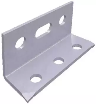Rittal PE/PEN-Haltewinkel 30/40/80x10mm (9686350)