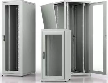 SCH&Auml;FER IT-Systems PX Netzwerkschrank 25HE 19" 800x1200x800mm Sichtt&uuml;r IP20 (B75812081222)